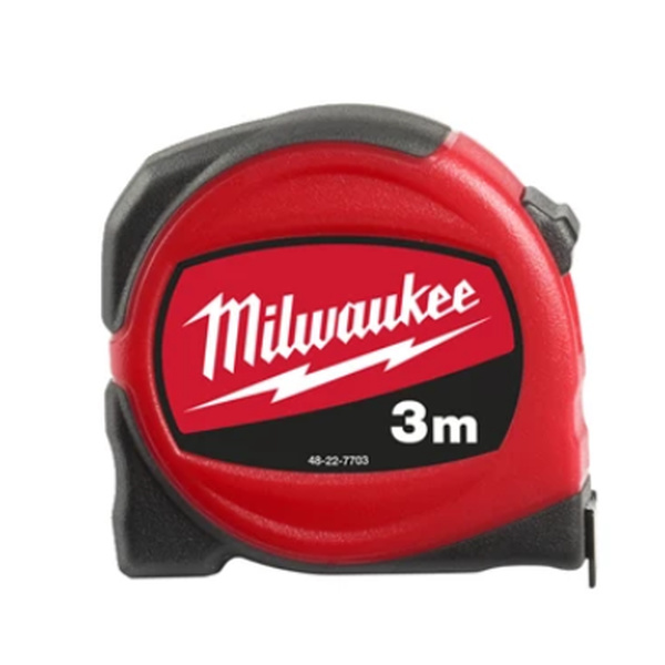 Milwaukee Slim-Bandmaß 3 m nicht-magnetisch, 16 mm breites Band